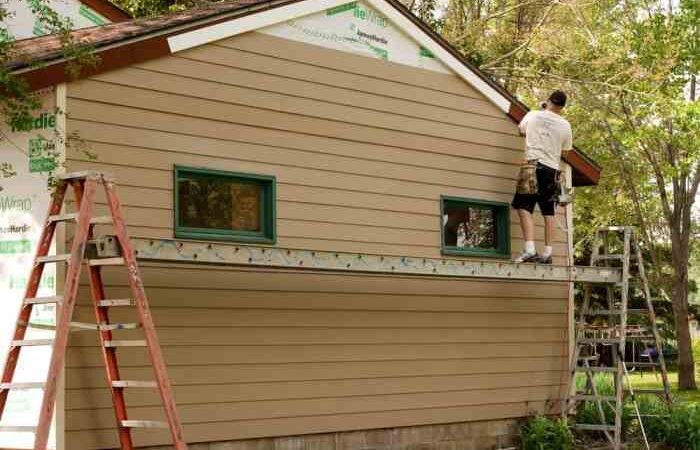 Siding hardie installation contractors installing replacement james brick bardage gentek composite installer important installers ut lake repairing ressources window roofing