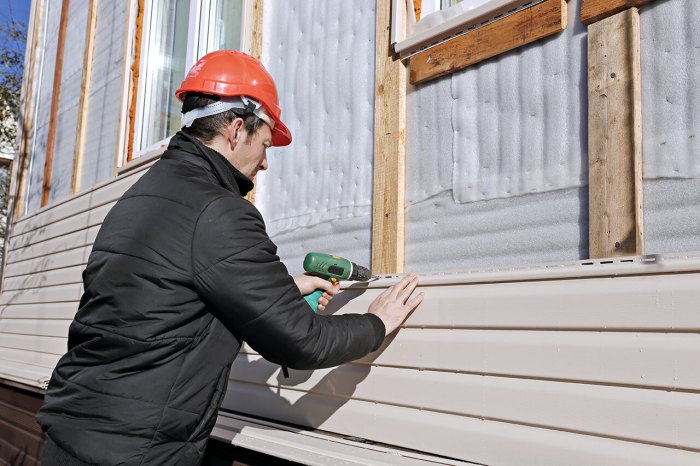 Siding replacement estimate